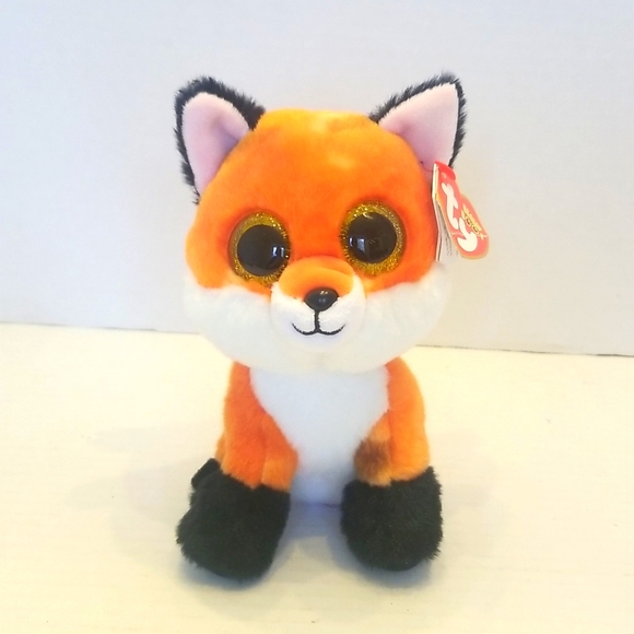 NWT Ty Beanie Boo Orange Meadow the Fox Plush Toy - Picture 2 of 10